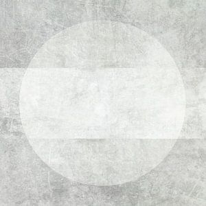 Moderne Abstraktion. Einfacher Minimalismus. Japandi Grau.