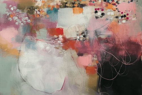 Farbenfroh, modern und abstrakt