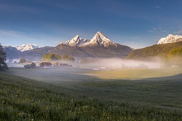 Watzmann un jour de printemps sur Marika Hildebrandt FotoMagie