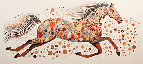 Pferd & Kunst von Wunderbare Kunst