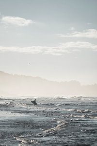 Morgendämmerung auf den Wellen | Fotodruck