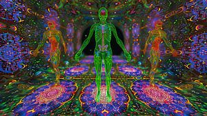 Flowerpower Fantasy mit Mann