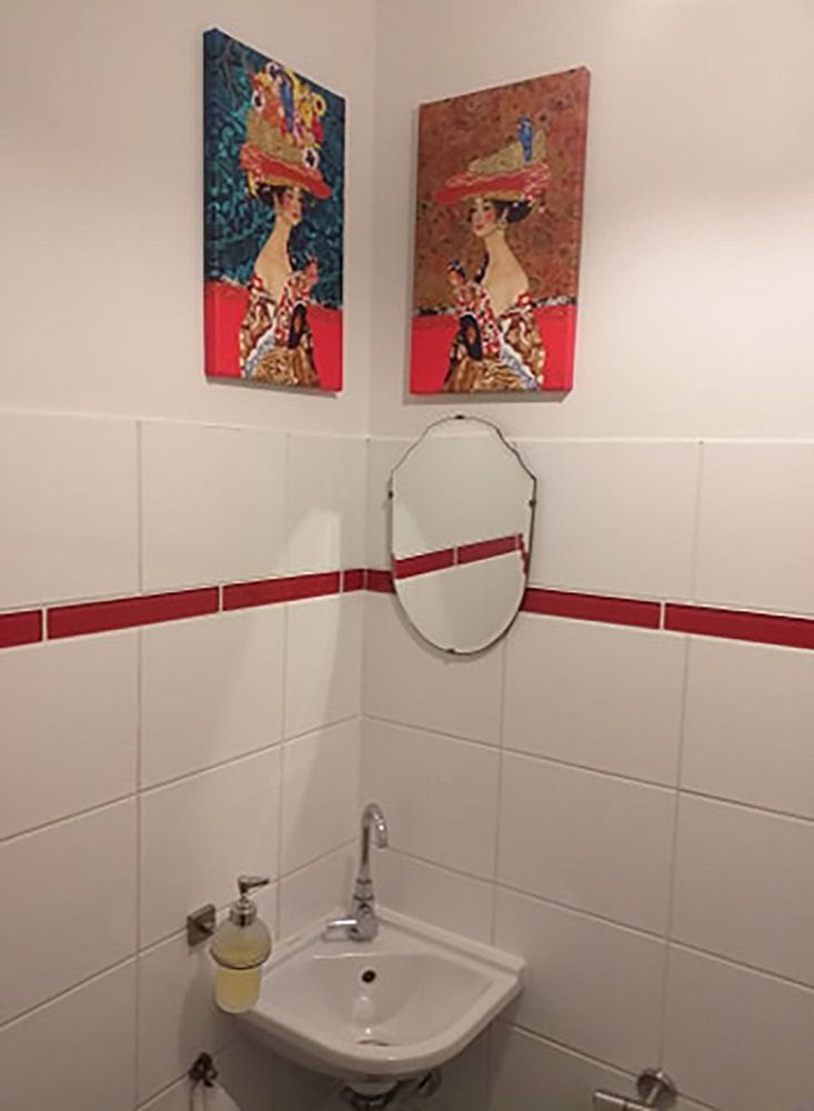 Klimt dame rechts van Nicole Habets