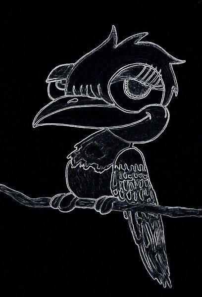 Lustiger Vogel von Jose Lok