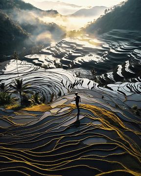 Sunrise in Bali by fernlichtsicht