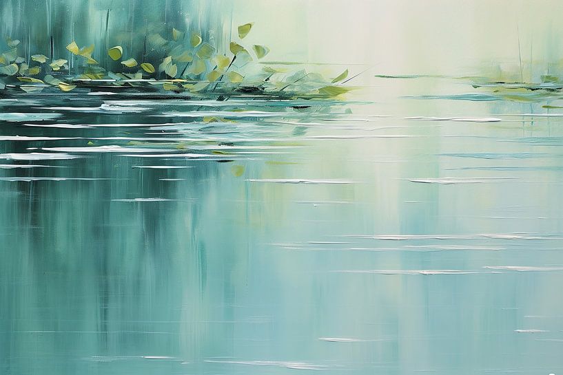 Oasis de paix | Peinture de pleine conscience par La collection ARTEO