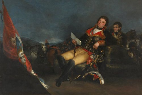 Godoy como general, Francisco de Goya