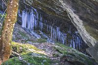 Ice on a very cold winterday