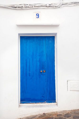 Les portes caractéristiques d'Ibiza