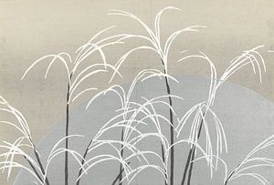 Mond und Gräser von Kamisaka Sekka, 1909