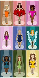 Femme deluxe van Bored sketcher