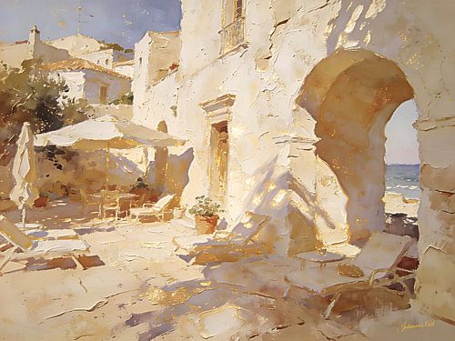 Coastal Village Stillness