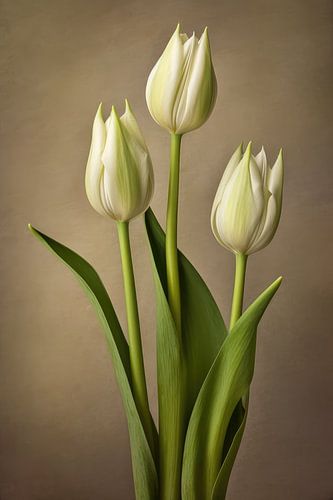 Tulipes blanches