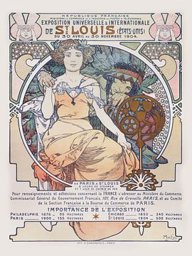 Alfons Mucha - Wereldtentoonstelling in St. Louis