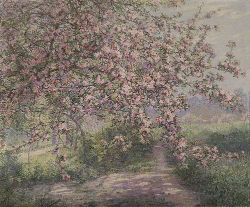 A Blossoming Apple Tree, Juliette Wytsman-Trullemans