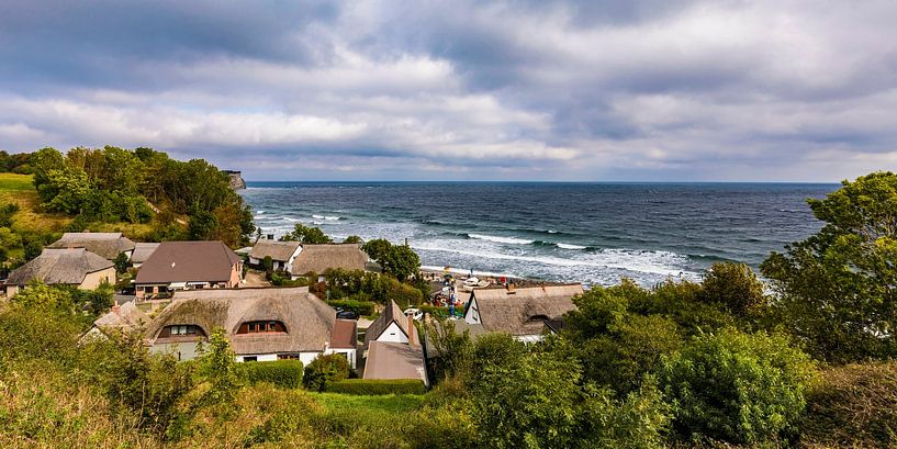 Fishing village Vitt on the island of Rügen by Werner Dieterich