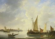 Vue de Dordrecht depuis Papendrecht par Rebel Ontwerp Aperçu