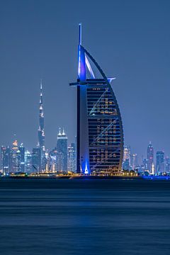 Dubai Skyline by Achim Thomae Photography