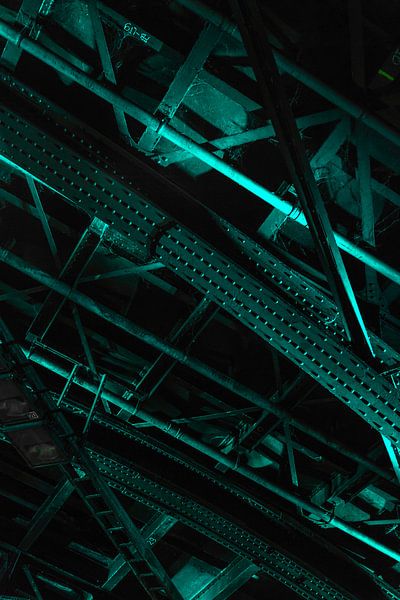 Industriële constructie 1 van Bart Stappers