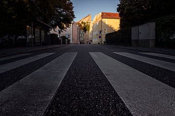 Burghausen an der Salzach von altmodern