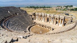 Amphithéâtre de Hiérapolis, Turquie sur Jessica Lokker