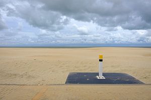 Paal aan de dijk van Johan Vanbockryck