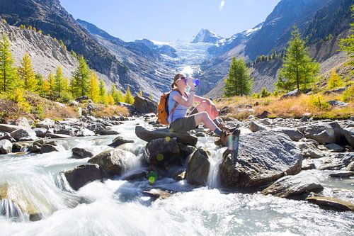 Wandern am Alpja, Wallis