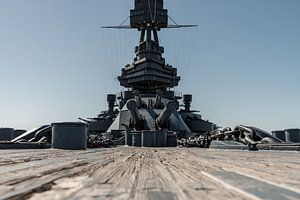 USS Texas (BB 35), ehemaliges Schlachtschiff der US Navy, das während des Ersten und Zweiten Weltkri