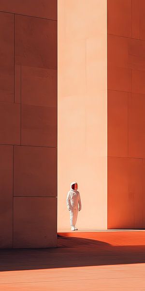 Spaceman in the Labyrinth by ByNoukk