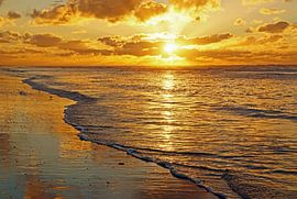 I've seen the sun sink into the sea