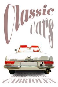 Une Mercedes Benz 230 SL Cabriolet
