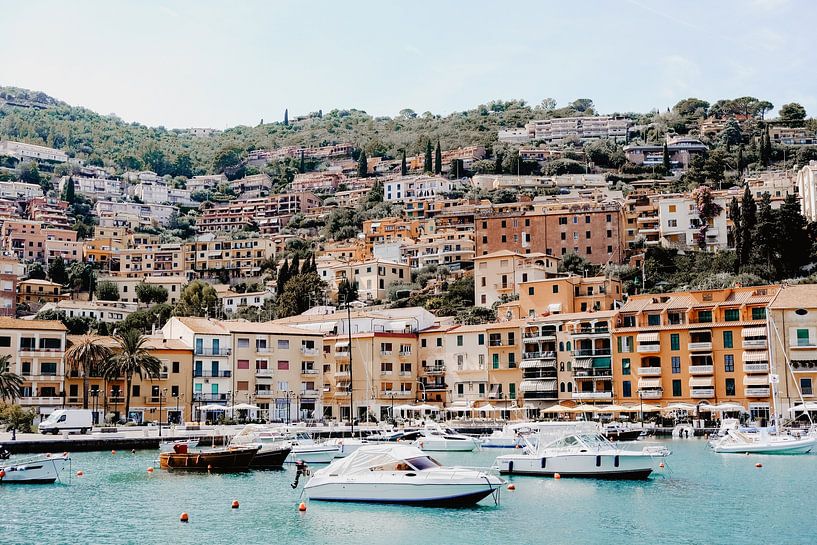 Port and promenade Porto Santo Stefano on Monte Argentario by Lidushka
