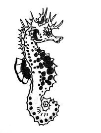 Seepferdchen ( Zeichnung ) von Jose Lok