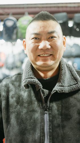 A friendly smile in China
