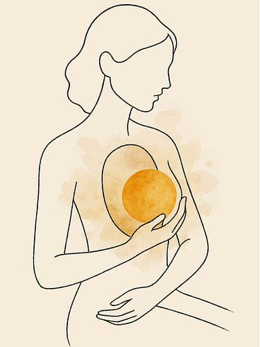 Hollow Chest Glowing Sun