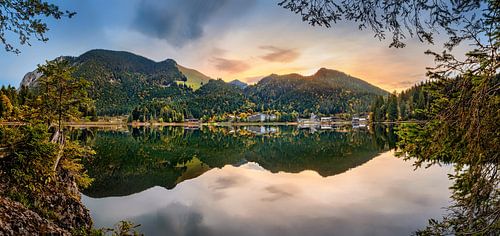 De Spitzingsee in Beieren