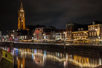 Feestelijke Roerkade met Lange Sluitertijd van Triki Photography