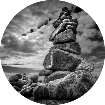 Piled rocks van Ruud Peters