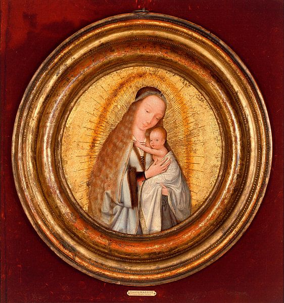 Heilige Jungfrau mit dem Jesuskind, Quinten Massijs (I) von Meisterhafte Meister