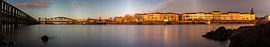 Panorama der alten Ijsselbrücke in Zutphen von Royvs Fotografie