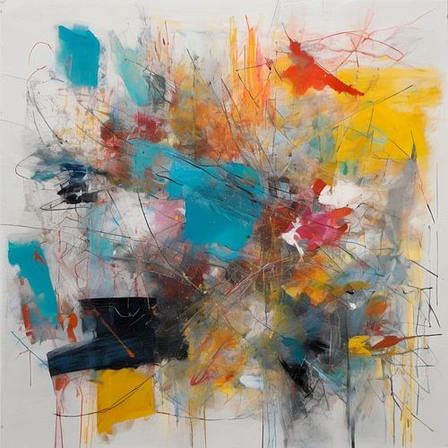 Abstract Expressionism - Painting Print 01