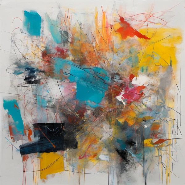 Expressionnisme abstrait - Peinture Impression 01 par Team W 32 Gallery