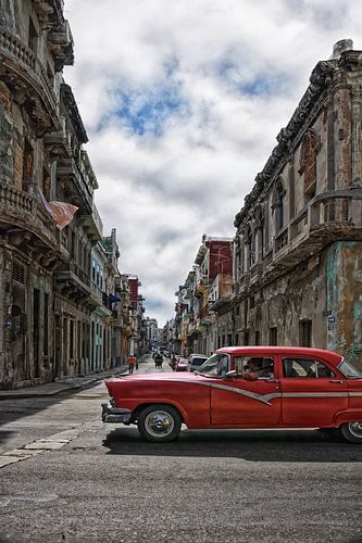 Scène de rue La Havane, Cuba sur Tilly Meijer