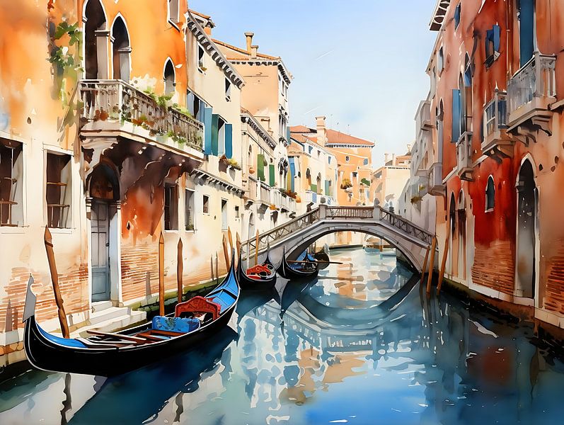 Venice sketch by PixelPrestige