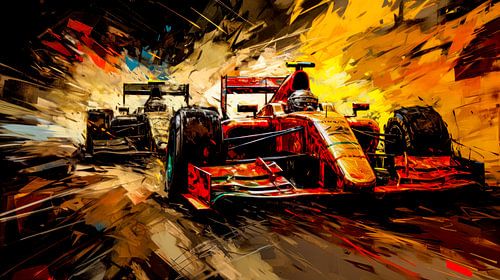 Een zinderende aanval op de winnaarscirkel