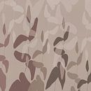 Botanische kunst in neutrale aardetinten nr. 8 van Dina Dankers thumbnail