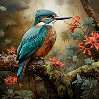 Kingfisher drawing
