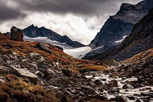 Silvretta gletsjer van Rob Boon