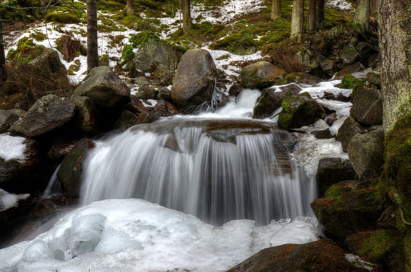 Chute d'eau dans la vallée de l'Ötzi par Hans Kool