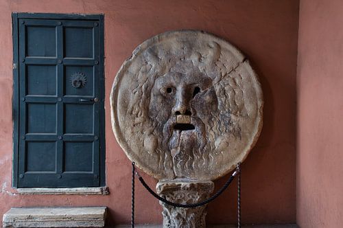 The mouth of truth in Rome (Italy)